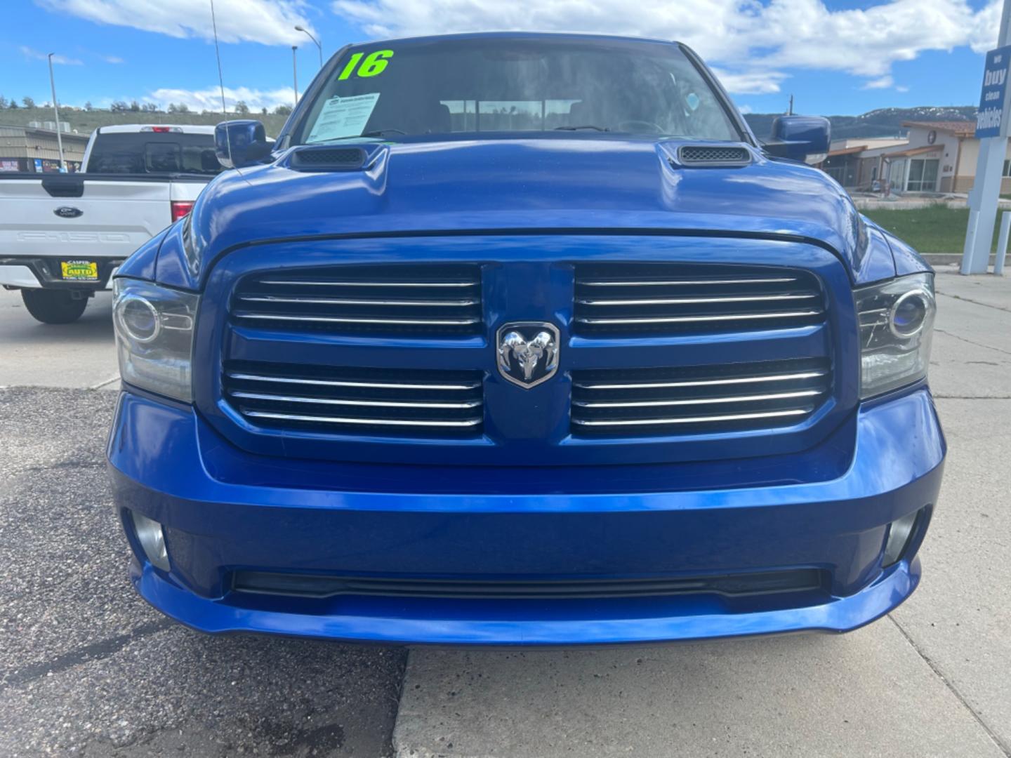 2016 BLUE /BLACK RAM 1500 SPORT (1C6RR7HT3GS) with an 5.7L engine, Automatic transmission, located at 3030 CY Ave, Casper, WY, 82604, (307) 265-3830, 42.827816, -106.357483 - Photo#2